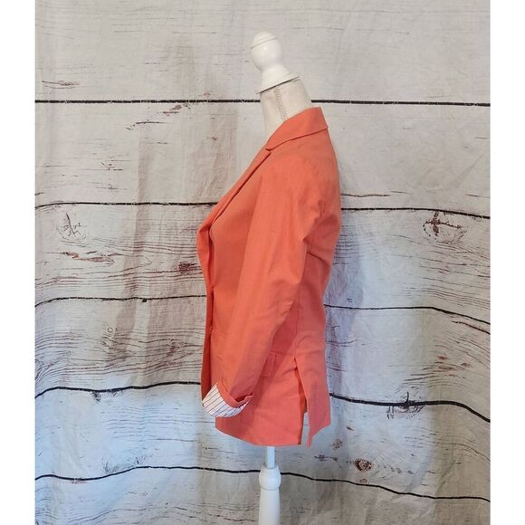 Anthropologie Dolan Linen Blend Boyfriend Blazer Size XS NWT - Picture 4 of 7